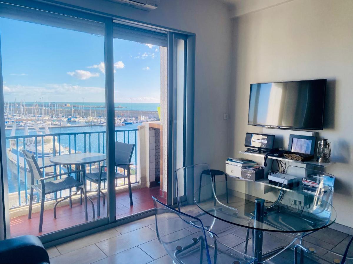 "Luigi" BALCON SUR LA MER et le Port de Sète Extérieur photo